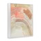 Stupell Industries Funky Blush & Beige Abstract Framed Giclee Wall Art Design by Grace Popp